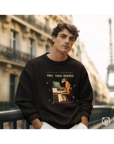 Džemperis su užrašu "Sied i...