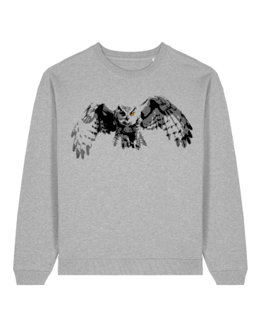 Džemperis su užrašu "Pelėda"