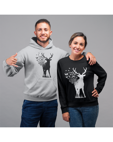 Marškinėliai / Džemperiai  porelei "Elnias 1"