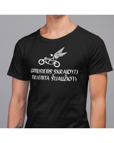 Marškinėliai su užrašu...