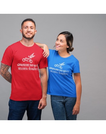 Marškinėliai su užrašu...