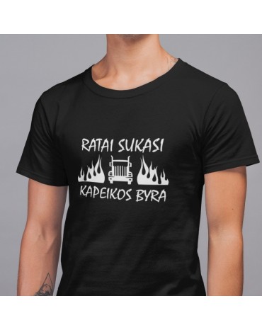 Marškinėliai su užrašu...