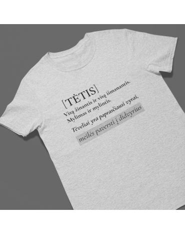 Marškinėliai su užrašu...