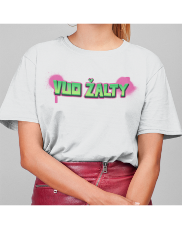 Marškinėliai su užrašu "Vuo...